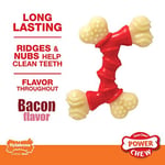 Nylabone Domuz Pastırması Aromalı Köpek Çiğneme Kemiği XS - Bedenler: XS, XL