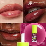 NYX PROFESSIONAL MAKEUP Yağ Yağı Dudak Damlası, Nemlendirici Dudak Yağı Parlaklığı, Vegan Renkli Formül, 12 HR'ye Kadar Nemlendirme - That's Chi - Seçenekler: 0.16 Fl Oz (Pack of 1), 4.8 ml (1er Pack)