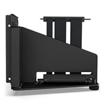 NZXT Dikey GPU Montaj Kiti - AB-RH175-B1-175 mm PCIe 4.0x16 Yükseltici Kablosu - GPU Tutucu - Sağlam Çelik Tutucu - Sadece H5, H7 ve H9 Serisi Gövdelerle Uyumlu - Siyah