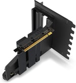 NZXT Dikey GPU Montaj Kiti - AB-RH175-B1-175 mm PCIe 4.0x16 Yükseltici Kablosu - GPU Tutucu - Sağlam Çelik Tutucu - Sadece H5, H7 ve H9 Serisi Gövdelerle Uyumlu - Siyah