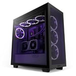 NZXT Dikey GPU Montaj Kiti - AB-RH175-B1-175 mm PCIe 4.0x16 Yükseltici Kablosu - GPU Tutucu - Sağlam Çelik Tutucu - Sadece H5, H7 ve H9 Serisi Gövdelerle Uyumlu - Siyah