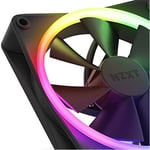 Nzxt F120 RGB Fanlar - RF-R12SF-B1 - Gelişmiş RGB Aydınlatma Ayarı - Fısıltı Sessiz Soğutma - Tekli (RGB Fan ve Kontrol Cihazı - Seçenekler: RGB (2-Pack), RGB (3-Pack), 120mm, 140 mm RGB 2'li Paket...