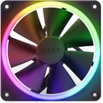 Nzxt F120 RGB Fanlar - RF-R12SF-B1 - Gelişmiş RGB Aydınlatma Ayarı - Fısıltı Sessiz Soğutma - Tekli (RGB Fan ve Kontrol Cihazı - Seçenekler: RGB (2-Pack), RGB (3-Pack), 120mm, 140 mm RGB 2'li Paket...