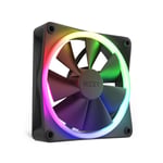 Nzxt F120 RGB Fanlar - RF-R12SF-B1 - Gelişmiş RGB Aydınlatma Ayarı - Fısıltı Sessiz Soğutma - Tekli (RGB Fan ve Kontrol Cihazı - Seçenekler: RGB (2-Pack), RGB (3-Pack), 120mm, 140 mm RGB 2'li Paket...