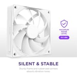 NZXT F120Q, 120mm Sessiz Hava Akımı PC Kasa Fanı, veya Egzoz, Konsantre Hava için Pahlı Çerçeve, Akışkan Dinamik Rulmanlar, Düşük Gürültü, - Seçenekler: Sessiz hava akışı 2024, Static Pressure 2024...