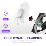 NZXT F240 RGB Çekirdek - 2 x 120mm RGB Fanlı 240mm Tek Çerçeve Fan Ünitesi - Hız ve Aydınlatma Kontrolü - Yüksek Statik Basınç ve  - Seçenekler: 240mm Schwarz, 240mm Weiß, 280mm, Beyaz RGB Çekirdek...