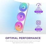 NZXT F360 RGB Core – 360 mm tekli çerçeve fan ünitesi 3 x 120 mm RGB fanlı – devir sayısı ve aydınlatma kontrolü – yüksek statik b - Seçenekler: RGB Core, Siyah RGB Çekirdek, 360mm Weiß, 280mm Schwarz