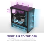 NZXT H5 Flow 2024 CC-H52FB-R1 RGB Fanlı Siyah E-ATX Oyuncu Kasası - Seçenekler: RGB Fanlar, RGB Olmayan Fanlar, H5 Flow RGB 2024...