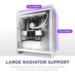 NZXT H7 Flow 2024 CM-H72FW-01 Fanlı Beyaz E-ATX Oyuncu Kasası | Airflow odaklı ATX Midi Tower. Doğrudan GPU soğutma için zemin fanı, 420  - Seçenekler: ATX Mid Tower, E-ATX Mid Tower, H7 Elite 2023...