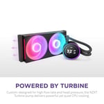 NZXT Kraken Elite 280 RGB - AIO CPU Sıvı Soğutucu - 280mm Radyatör - F280 RGB Çekirdek Fan - Özelleştirilebilir 2,72