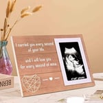 NZY İyilik Düşük Resim Çerçevesi Hediyesi - Bebek Kaybını Anma Hatırası - Hayatınızın Her Saniyesinde Taşıdım - Hamilelik Kaybı Anısına Hediye - Sonogram Anıtı Fotoğraf Çerçevesi Hediyesi