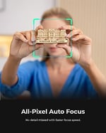 OBSBOT Tiny 2 – PTZ 4K web kamerası, AI izleme, sesli kontrol, jest kontrolü, otomatik odaklama, USB3.0, birden fazla mod, bilgisayar için web kamerası, konferanslar, yayın, görüntülü telefon, zoom.
