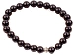 Obsidyen Taşı Bileklik (8 mm) - Taş Sandığı