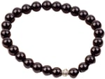 Obsidyen Taşı Bileklik (8 mm) - Taş Sandığı