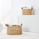 Ocean Home Textile 2'li Astarlı Jüt Sepet Set