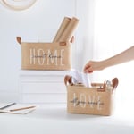 Ocean Home Textile 2'li Astarlı Jüt Sepet Set