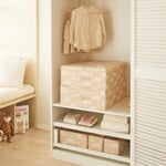 Ocean Home Textile 2'li Çocuk Odası Sevimli Balina Destekli Kutu Hurç Set 45 X 55 X 18 Cm