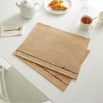 Ocean Home Textile 2'li Dream Jüt Amerikan Servis 45 X 35 Cm