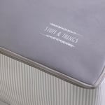 Ocean Home Textile 3'lü Mega Boy Gri Renk Stuff & Things Baza Altı Hurç Set