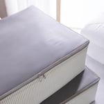 Ocean Home Textile 4'lü Gri Renk Stuff & Things Baza Altı Hurç Set