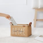 Ocean Home Textile Home Sweet Home Jüt Sepet 30 X 21 X 18 Cm