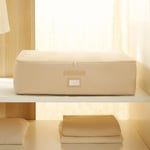 Ocean Home Textile Mega Boy Bej Balıksırtı Baza Altı Hurç 74 X 46 X 22 Cm