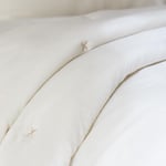 Ocean Home Textile Nakışlı Ekru Çift Kişilik Yatak Örtüsü Seti 1 Adet 250 X 230 / 2 Adet 50 X 70 Cm