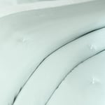 Ocean Home Textile Nakışlı Mint Çift Kişilik Yatak Örtüsü Seti 1 Adet 250 X 230 / 2 Adet 50 X 70 Cm