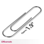 Officemate büro Ataşı Giant, 20 PK kağıt Clip (99934) 10 Pack