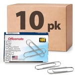 Officemate büro Ataşı Giant, 20 PK kağıt Clip (99934) 10 Pack
