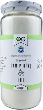 OG Organik Tam Pirinç Unu 300 gr