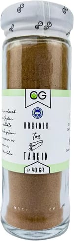 OG Organik Toz Tarçın 40 Gr