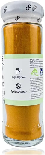 OG Organik Toz Zerdeçal 60 gr