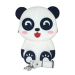 Ogi Mogi Toys Silikon Beyaz Panda Omuz Çantası