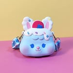 Ogi Mogi Toys Silikon Mavi Tavşan Omuz Çantası
