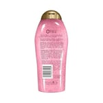 OGX Pembe Deniz Tuzu ve Gül Suyu Nazik Yatıştırıcı Vücut Fırçalama, Hafif Eksfoliye Vücut Yıkama, Sülfat İçermez, 19,5 Ounce, 1,0 Sayısı