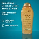 OGX Smoothing Coconut Coffee Scrub & Wash 577ML