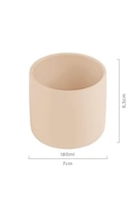 Oioi Mini Bardak Bubble Beige, Çok Renkli
