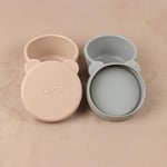 OiOi Mini Bites - Pinky Pink/Powder Grey