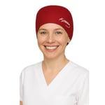Okanmed Atatürk İmzalı Bordo Doktor Hemşire Aşçı Cerrahi Bone Hastane Bone Bandana M370