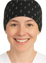 Okanmed Çapalı Siyah Doktor Hemşire Aşçı Cerrahi Bone Hastane Bone Bandana M210