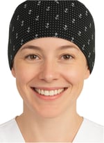 Okanmed Çapalı Siyah Doktor Hemşire Aşçı Cerrahi Bone Hastane Bone Bandana M210