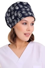 Okanmed Desenli Doktor Hemşire Aşçı Cerrahi Bone Hastane Bone Bandana M364