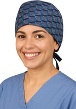 Okanmed Desenli Doktor Hemşire Aşçı Cerrahi Bone Hastane Bone Bandana M361