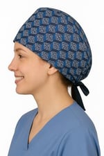 Okanmed Desenli Doktor Hemşire Aşçı Cerrahi Bone Hastane Bone Bandana M361