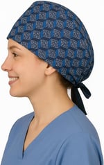 Okanmed Desenli Doktor Hemşire Aşçı Cerrahi Bone Hastane Bone Bandana M361