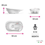 Okbaby Onda Evol Banyo Küveti, Beyaz