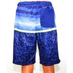 OLAIAN Erkek Boardshort Şort Mayo Uzun Deniz Havuz Astarlı Short Mavi Mavi M
