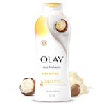 Olay, Ultra Nem Shea Tereyağı Vücut Yıkama Sıvısı Ounce, 22 Fl Oz