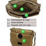 Old Cotton Cargo 7136 Robbie S Bag Tablet - Omuz Çantası